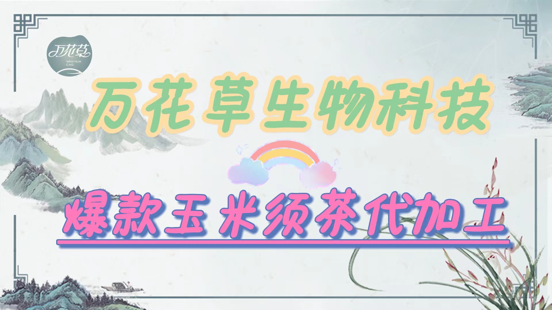 玉米須茶代加工(gōng),萬花(huā)草(cǎo)助您打造爆款